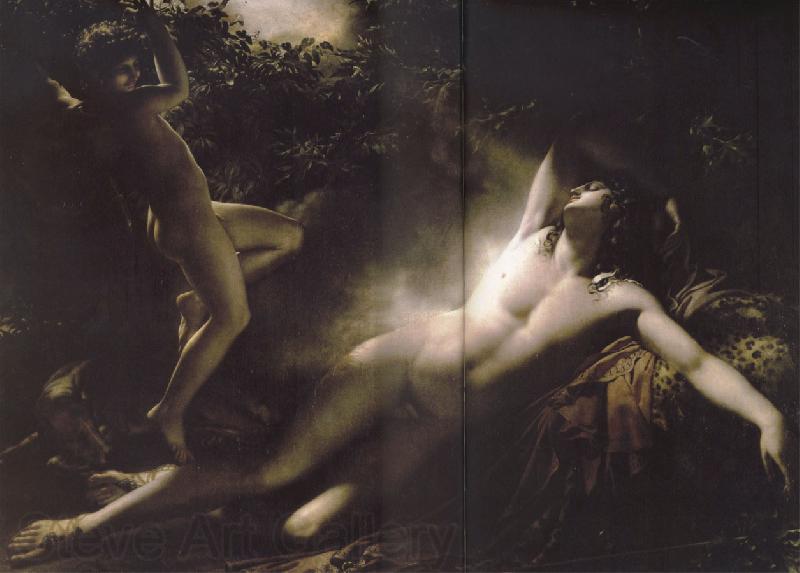 Anne-Louis Girodet-Trioson Endymion effet de lune France oil painting art